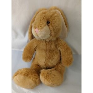 Russ Peaches Tan Rabbit Plush 10 Inch Stuffed Animal Toy